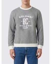 Brunello Cucinelli - Cotton Crew Neck Sweatshirt With Logo - Lyst
