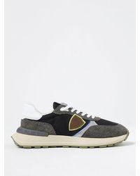 Philippe Model - Sneakers Antibes in pelle e tessuto - Lyst