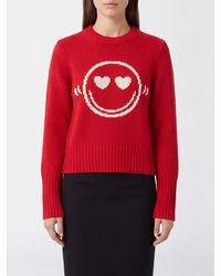 Zadig & Voltaire - Zadig &Amp Voltaire Jacquard Merino Wool Crewneck Jumper With Abstract Pattern - Lyst
