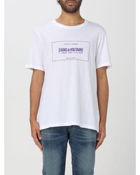 Zadig & Voltaire - T-shirt con logo - Lyst