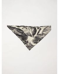 Alysi - Floral Print Silk Scarf - Lyst