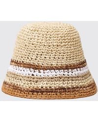 Fabiana Filippi - Crochet Raffia Hat - Lyst
