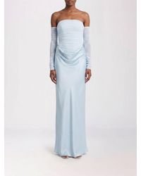 ROTATE BIRGER CHRISTENSEN - Maxikleid Aus Stretch-Jersey - Lyst