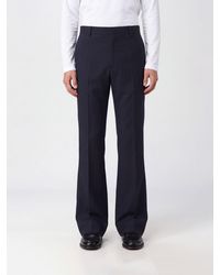 Jil Sander - Flared Tailored Wool And Mohair Trousers With Belt Loops - Lyst