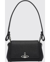 Vivienne Westwood - Hazel Mini Shoulder Bag With Orb Logo And Chain Strap - Lyst