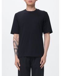 Lardini - Cotton And Silk T-Shirt - Lyst