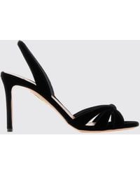 Aquazzura - Velvet Tati Sandals - Lyst
