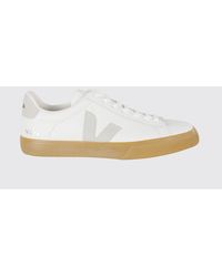 Veja - Campo O.T. Leather Trainers With Contrasting Logo - Lyst