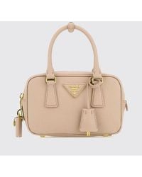 Prada - Mini Galleria Saffiano Leather Bag - Lyst