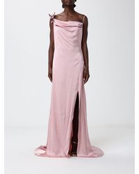 Blumarine - Stretch Viscose Dress - Lyst