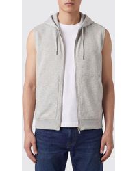 Brunello Cucinelli - Cotton Blend Zip Hoodie - Lyst