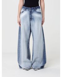 DIESEL - D-Sire Wide-Leg Denim Jeans - Lyst