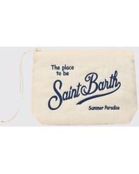MC2 Saint Barth - Aline Linen Pochette - Lyst