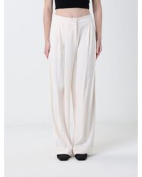 ARMANI EXCHANGE - Crêpe Wide-Leg Trousers - Lyst