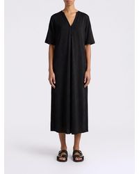 Momoní - Momon&Igrave Lurex Jersey Midi Dress - Lyst
