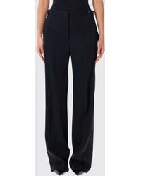 Stella McCartney - Mid-Rise Straight-Leg Tailored Wool Trousers - Lyst