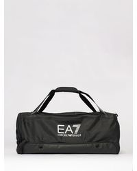 EA7 - Train Core Polyester Duffle Bag With Logo - Lyst