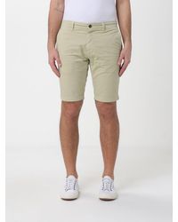 Mason's - Slim Fit Stretch Cotton Shorts - Lyst