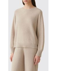 Fabiana Filippi - Wool And Cashmere Crew Neck Jumper With Sequin Embroidery - Lyst