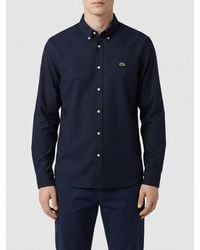 Lacoste - Classic Cotton Shirt - Lyst