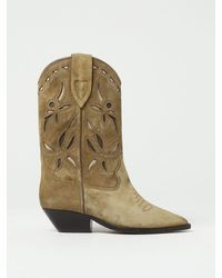 Isabel Marant - Duerto Boots In Suede With Details - Lyst