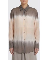 Roberto Collina - Printed Cotton And Silk Shirt - Lyst