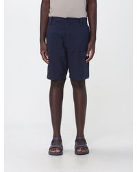 C.P. Company - Cotton And Linen Cargo Shorts - Lyst