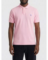 Polo Ralph Lauren - Cotton Polo Shirt With Pony Logo - Lyst
