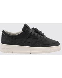 Date - Suede Low-Top Trainers With A Perforated Toe And Printed Logo - Lyst