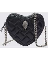 Kurt Geiger - Kensington Heart-Shaped Matelassé Leather Mini Shoulder Bag - Lyst