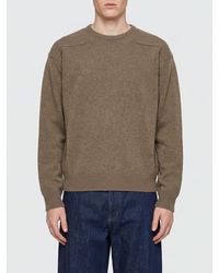 Jil Sander - Wool-Blend Crewneck Jumper With Dropped Shoulders - Lyst