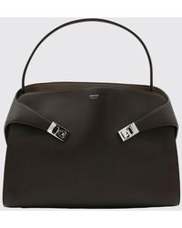 Ferragamo - Hug Large Smooth Calfskin Leather Shoulder Bag - Lyst