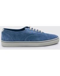 Brunello Cucinelli - Suede Sneakers - Lyst