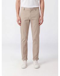 Dondup - Gaubert Slim Fit Mid-Rise Velvet Chino Trousers - Lyst