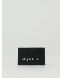 McQueen - Leather Card Holder - Lyst