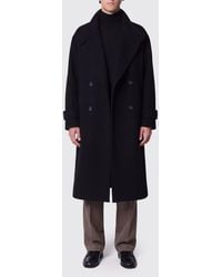 Tagliatore - Double-Breasted Long Coat - Lyst