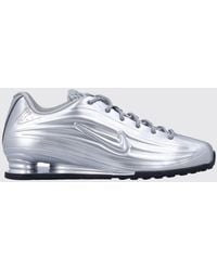 Nike - Shox Z Synthetic Leather Sneakers With Tone-On-Tone Swoosh Logo - Lyst