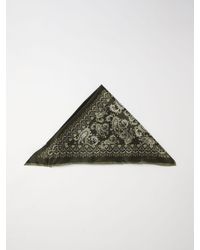 Etro - Paisley Print Silk Twill Bandana - Lyst