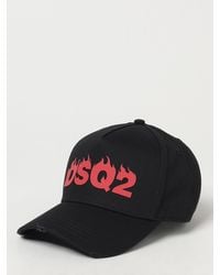 DSquared² - Baseball Cap With Flame Logo - Lyst