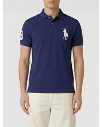 Polo Ralph Lauren - Cotton Polo Shirt With Pony Logo - Lyst