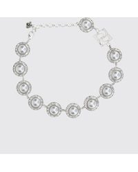 Magda Butrym - Choker Necklace With Crystals And Faux Pearls - Lyst