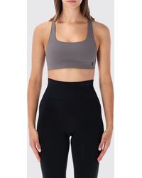 On Shoes - Cropped Technical Fabric Sports Top With Criss-Cross Straps - Lyst