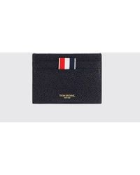 Thom Browne - Kartenetui Aus Kalbsleder - Lyst
