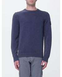 Ecoalf - Recycled Cotton Crew Neck Pullover - Lyst