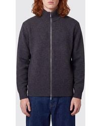 Drumohr - Zip-Up Turtleneck Lambswool Cardigan - Lyst