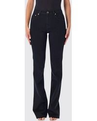 Haikure - Chewy Low-Waist Flared Jeans With Rear Slit - Lyst