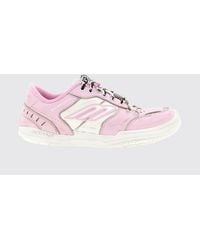 Balenciaga - Hamptons Used Leather Sneakers - Lyst
