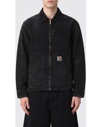Carhartt - Og Arcan Cotton Shirt Jacket With Zip And Patch Pockets - Lyst