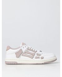Donna Sneaker da Sneaker Amiri Sneakers Skeleton in pelleAmiri in Pelle di colore Bianco 