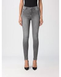 Philipp Plein - High-Waisted Skinny Stretch Denim Jeans - Lyst
